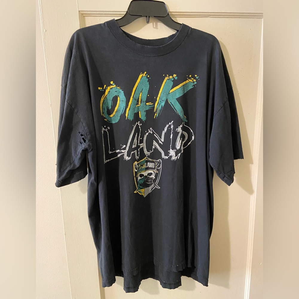 PRO 5 Athletic vintage Oakland A’/Raiders t shirt